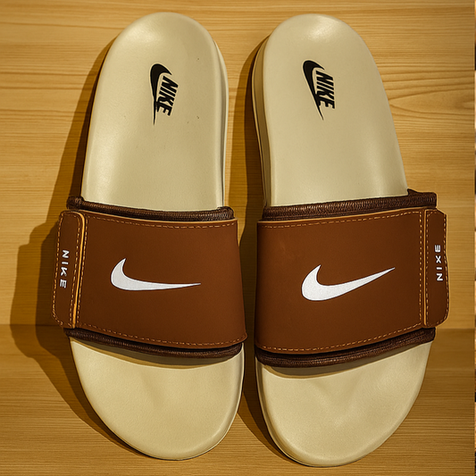 Nike Brown Slide | Medicated Sole