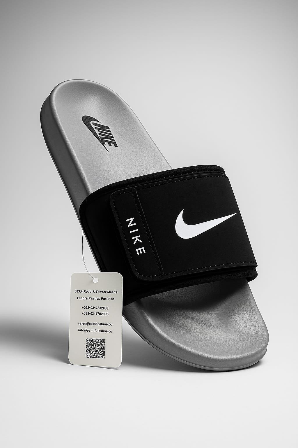 Nike Black Slide | Medicated Sole