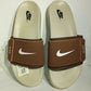 Nike Brown Slide | Medicated Sole
